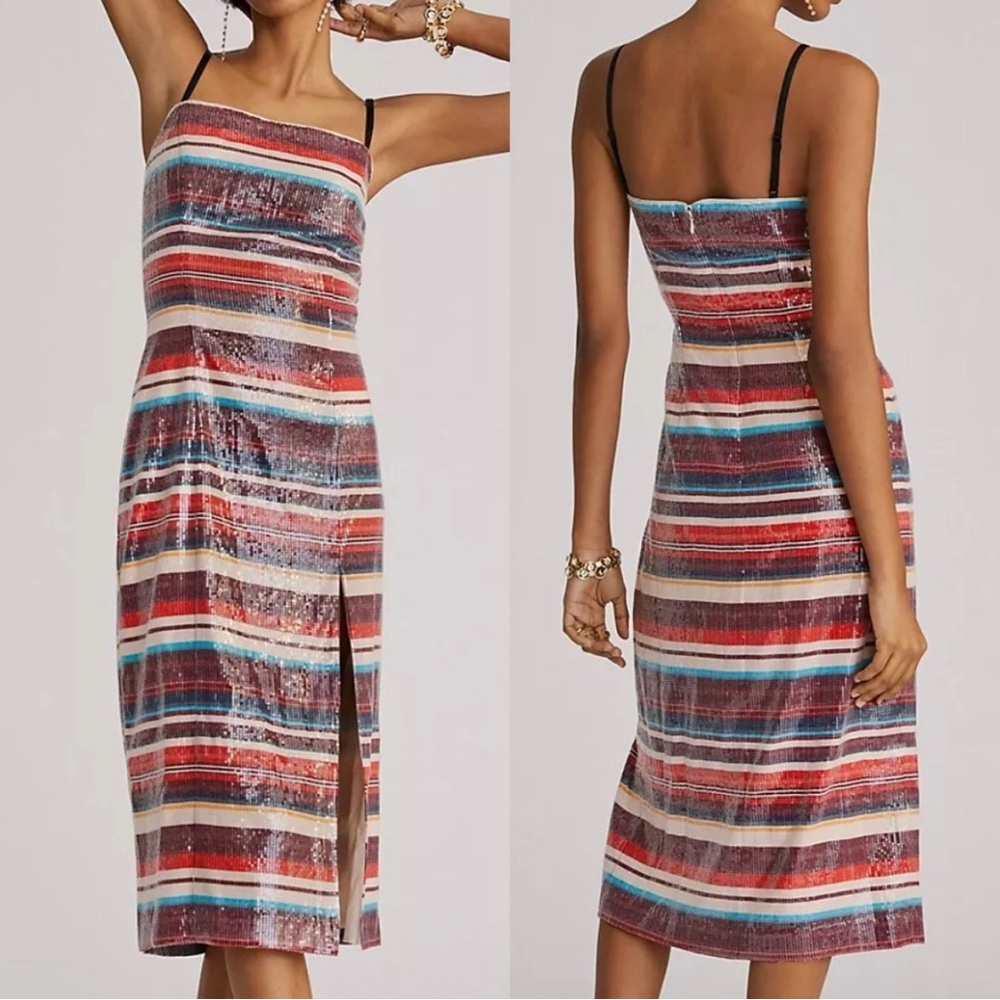 Anthropologie Hutch Dress - Hutch Sequin Embellished Dress